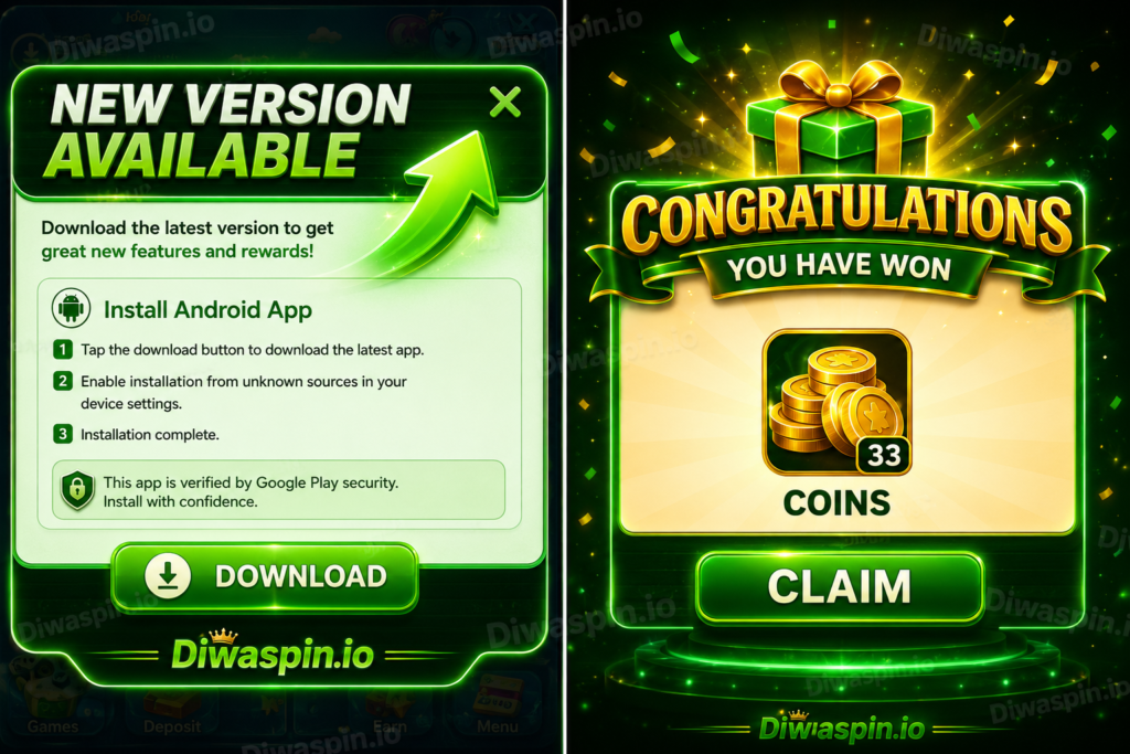 Diwa spin app 2026 Android Interface
