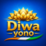 Diwa Yono app interface with Yono gaming options