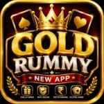 Gold Rummy App Logo Golden